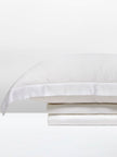 Σετ Σεντόνια με λάστιχο 4τμχ Charisma Tencel 160X200+40 White